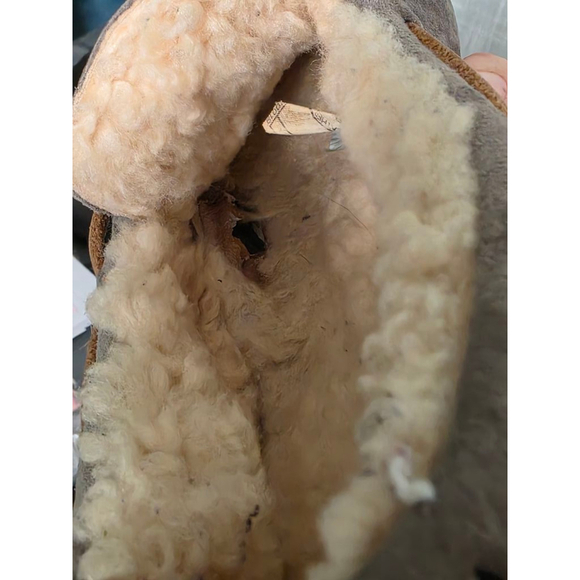 Women's UGG‎ Moccasin Slippers Size 10 Gray dusty blue - Picture 8 of 8